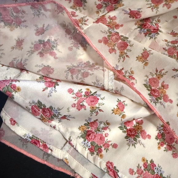 NEW! NWT! For Love & Lemons Edith Floral Rose Dress - Picture 8 of 8